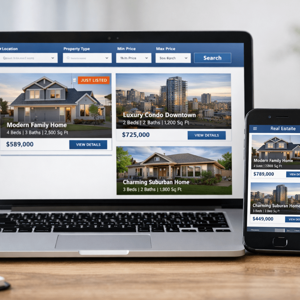 Properties being display on modern devices